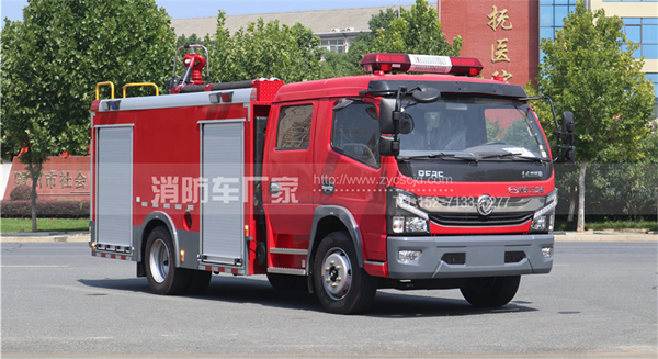 國六東風5噸水罐消防車配置、價格(圖文詳解)